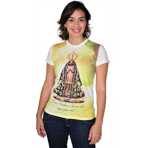 Blusa  Baby look Nossa  Senhora  Aparecida